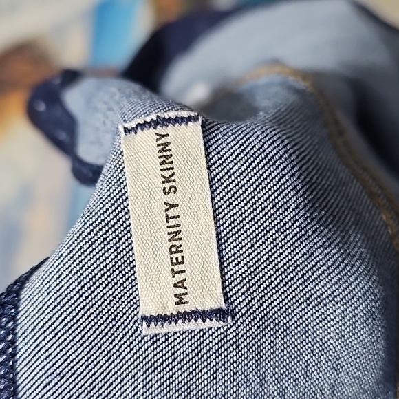 Madewell Maternity Plus Size Skinny Jeans Size 33 NWT - Picture 4 of 6